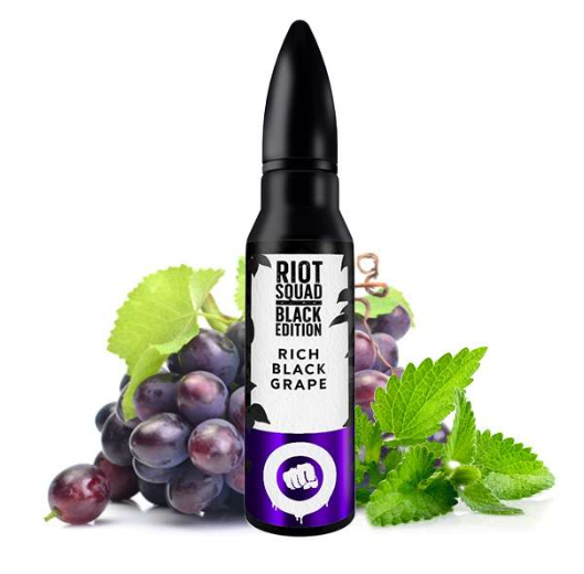 RiotSquad - 5ml - Mix& Vape - Black Edition Rich Black Grape