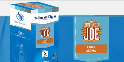 InnoCigs E-Liquids - 10ml - Commander Joe Tabak