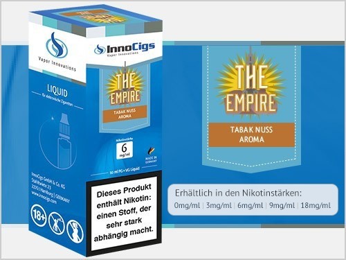 InnoCigs E-Liquids - 10ml - Tabak Nuss - The-Empire
