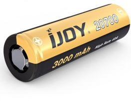 Ijoy 20700 Li-Ion Akku 3,6V - 3,7V 3000mAh 40A