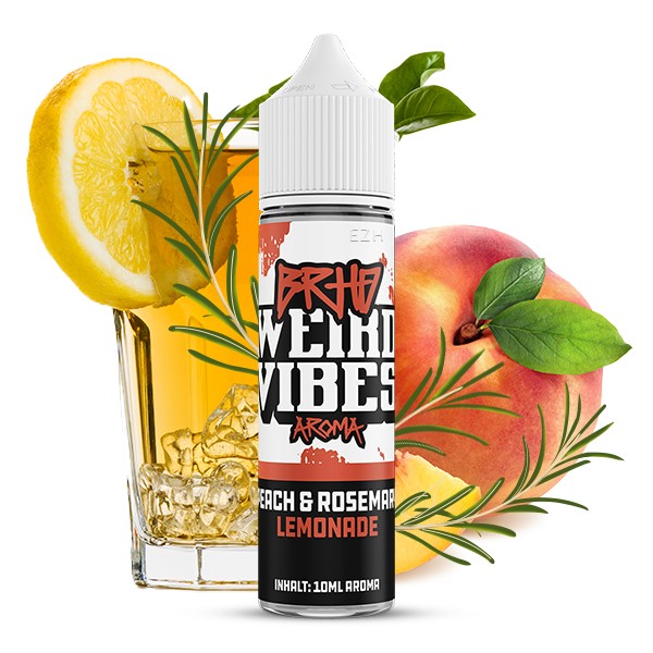 Barehead Aroma Weird Vibes - Peach & Rosemary Lemonade 10ml