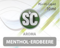 SC E-Liquids - 10ml - Menthol Erdbeere
