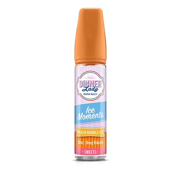 Dinner Lady Ice Moments Aroma - Peach Bubble ICE - Longfill 20ml