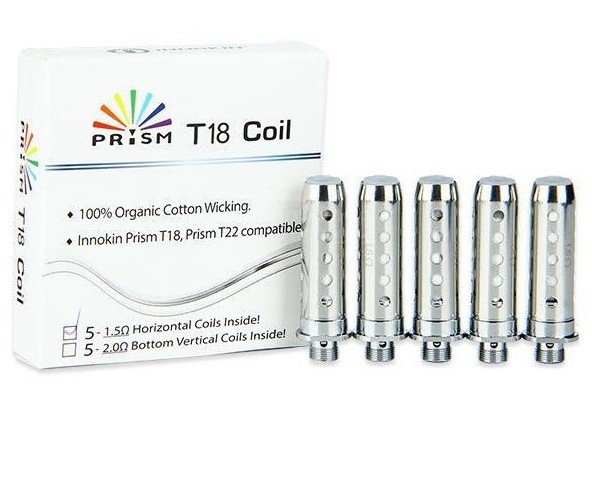 Innokin Prism / Endura T18/T22/T22Pro/T18 II Coil 1,5 Ohm 5 Stück
