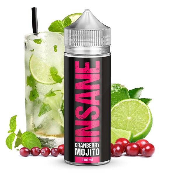 INSANE Liquid - Cranberry Mojito 100ml ohne Nikotin