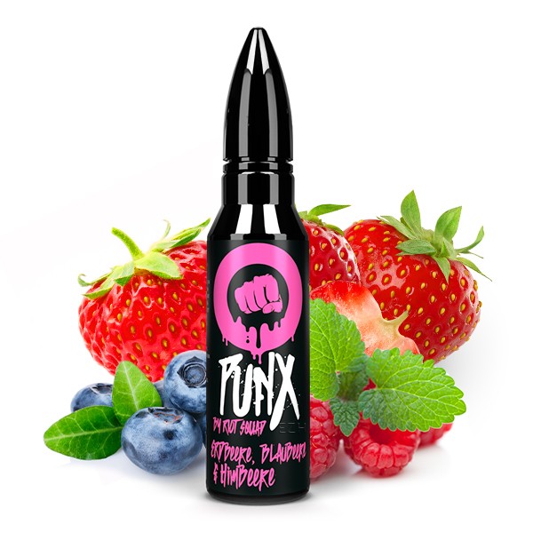 Riot Squad PunX Aroma - Strawberry, Raspberry & Blueberry 5ml