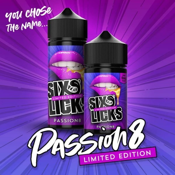 SIX LICKS - 100ml - Passion 8
