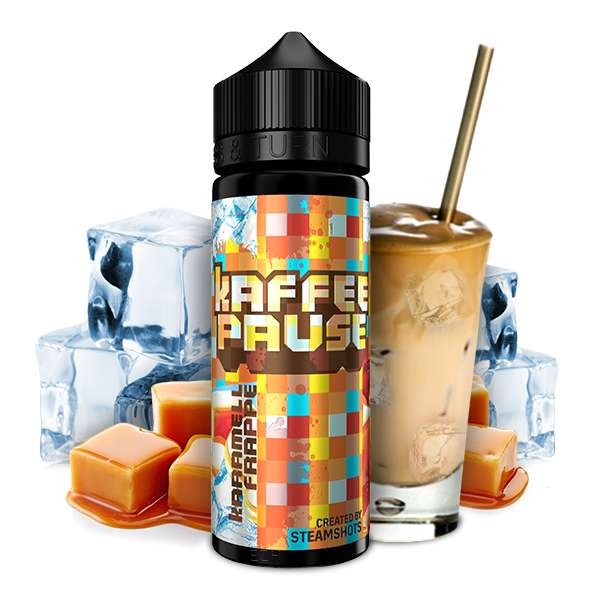 Kaffeepause by Steamshots Aroma - Karamell Frappé Ice 20ml