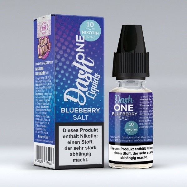 Dash One - Blueberry 10ml Liquid 20mg/ml
